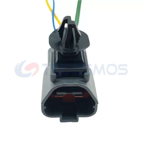 Auto Parts Sensor Plug Harness Connector Combo Switch Plug for Volkswagen Golf 3-pin Male Plug DJ70353A-6.3-11 - image 3